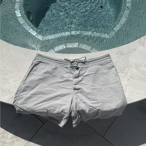 JCrew Seersucker Swim Trunks EUC